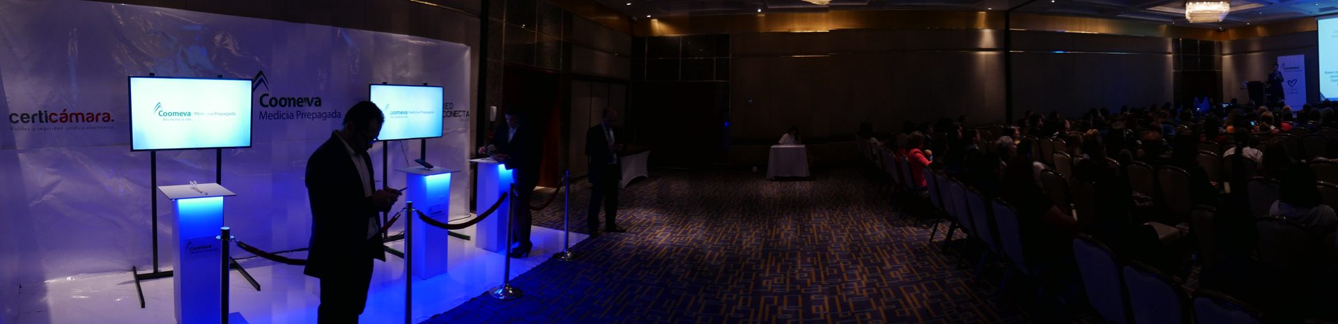 Evento corporativo producido por Concepto & Producción